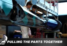 ETNZ Land Speed record craft is being fitted together at the Auckland base