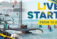 Race start of the Route du Rhum