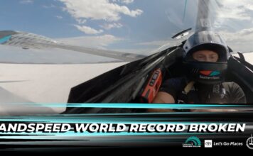 Project Landspeed: Emirates Team NZ sets new record mark of 222.4/kmh