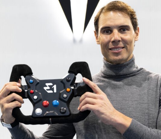Rafa Nadal captains a team in the E1, the Formula 1 of the sea