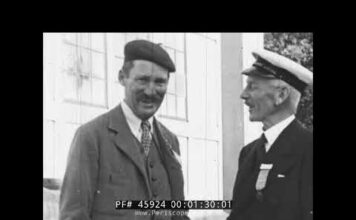 The America’s Cup Race of 1930 held in Newport, Rhode Island