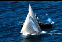 Australia II’s triumph over Liberty in the 1983 America’s Cup.