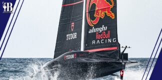 Alinghi Red Bull Racing Braves the Weather in Barcelona