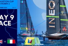 STUNNING PLAYOFF RACE – INEOS Britannia vs Luna Rossa Prada Pirelli | Full Race – 09/09/2024