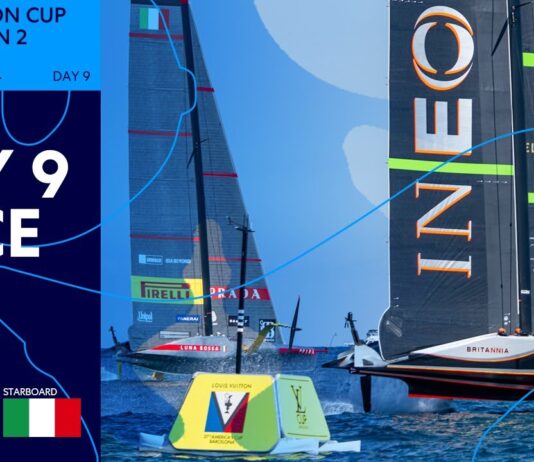 STUNNING PLAYOFF RACE – INEOS Britannia vs Luna Rossa Prada Pirelli | Full Race – 09/09/2024