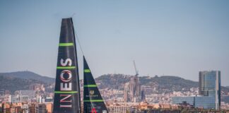 INEOS Britannia win the Louis Vuitton Cup Final