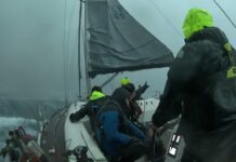 62 Knot Squall Hits Spirit of the Winds | 2024 Rolex Middle Sea Race