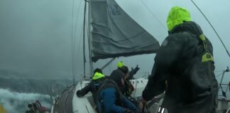 62 Knot Squall Hits Spirit of the Winds | 2024 Rolex Middle Sea Race