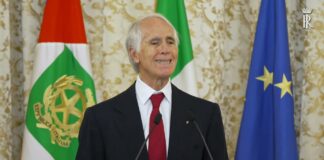 The President of the Republic, Sergio Mattarella, welcomed the Luna Rossa Prada Pirelli team and the Italian Sailing Federation