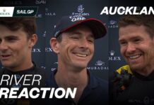Drivers React Auckland // 2025 ITM New Zealand Sail Grand Prix | SailGP
