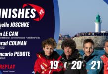 Channel passages of Isabelle Joschke, Jean Le Cam, Conrad Colman and Giancarlo Pedote | Vendée Globe LIVE