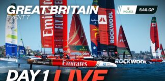 2025 Emirates Great Britain Sail Grand Prix | Portsmouth | Day 1 LIVE