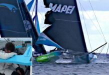 The Ocean Race Europe: Collision at the Start in Kiel