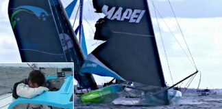 The Ocean Race Europe: Collision at the Start in Kiel