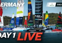 2025 Germany Sail Grand Prix | Sassnitz | Day 1 | LIVE